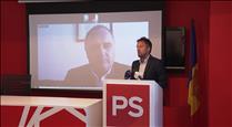 El diputat socialista portuguès Paulo Pisco celebra l'obertura d'un consolat general a Andorra