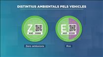 El distintiu ambiental pels vehicles es posarà en marxa a partir de l'11 de setembre