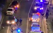 Doble accident a la carretera de l'Obac i a l'avinguda Tarragona