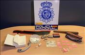 Dos detinguts a la Farga de Moles per intentar entrar a Andorra amb drogues