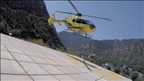 El Govern i els aspirants a la concessió de l'heliport nacional visiten els terrenys del Pla de la Caubella