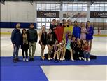  Emma Hidalgo i Raul Garcia guanyen el Campionat Nacional d’Andorra de patinatge artístic sobre gel