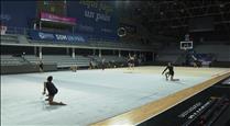 L'equip de gimnàstica rítmica vol millorar nota a Grècia