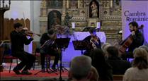 L'esglèsia de Sant Serni acull el concert del Quartet Atenea