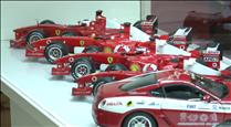 L'exposició solidària ''Llegendes en miniatura'' omple el Museu de l'Automòbil de rèpliques de Ferrari