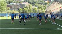 L'FC Andorra buscarà sumar tres punts a casa contra el lider de la classificació 