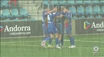 El FC Andorra derrota 2-0 el Nàstic i suma la segona victòria 