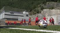 El FC Andorra inicia la primera estada de pretemporada i sona l'exblaugrana Jandro Orellana
