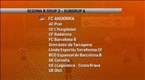 El FC Andorra ja coneix els rivals per al començament de la lliga de segona B el 17 i 18 d'octubre