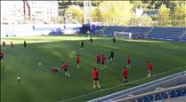 El FC Andorra es prepara per jugar aquest diumenge contra el Lugo