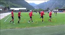 El FC Andorra reprèn els entrenaments pendent de tancar les pròximes incorporacions