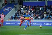 El FC Andorra trenca la mala ratxa davant l'Sporting de Gijón (1-0)