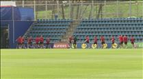 El FC Andorra vol guanyar al camp de l'Eibar, un líder intractable