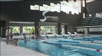 La Federació de Natació se suma als actes de reobertura de la piscina olímpica dels Serradells