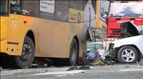 Els ferits en l'accident entre un tot terreny i un autobús a la rotonda d'Anyós es mantenen estables