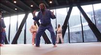 El francès Pascal Locarini dirigeix una estada de tecnificació amb els judokes de la Fandjudo