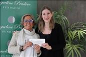 La Fundació Jacqueline Pradère dona 3.000 euros a l'AAMA per als tallers de musicoteràpia