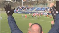 Un gol de Forgas en el temps afegit li dona els tres punts a l'FC Andorra en el derbi davant del Lleida Esportiu (1-0)