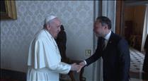 El cap de Govern es reuneix amb el papa Francesc a la Santa Seu