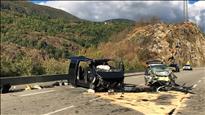 Un greu accident a l'RN-20 provoca sis morts a l'altura de Savignac-les-Ormeaux