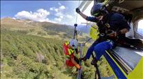 El Grup de Rescat de Muntanya constata un descens de les intervencions tot i l'augment de l'afició a la muntanya