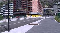 S'inaugura el carrer del Consell General que uneix el centre administratiu amb l'estació d'autobusos 