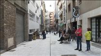 Inauguració del reformat carrer de La Llacuna