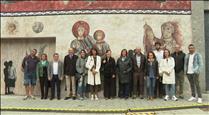 Inaugurades les obres de la iniciativa “Murs que parlen” de Sant Julià en el marc de la Vila medieval
