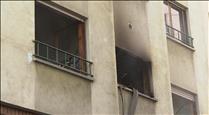 Incendi al carrer Ciutat de Valls