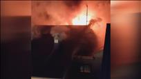 Un incendi al Pas de la Casa deixa molt malmès un edifici de set pisos