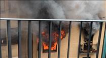 Una persona perd la vida en un incendi a l'avinguda Carlemany