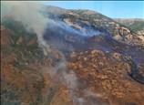 Un incendi obliga a tallar la RN-116 entre Vilafranca de Conflent i Serdinyà