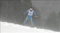 Irineu Esteve pateix en el darrer esprint del Tour d'Esquí
