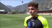Jandro Orellana vol demostrar tot el seu potencial en la segona temporada al FC Andorra
