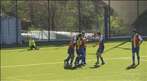 Jornada rodona per l'FC Andorra que ja ocupa posició de promoció d'ascens
