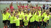 Joventut i precocitat al Nike Camp de futbol amb Clàudia Pina i Riqui Puig