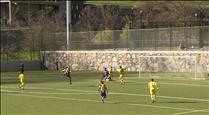 Els jugadors de casa, protagonistes del millor FC Andorra