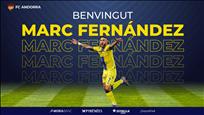 L'extrem dret Marc Fernández, nou fitxatge de l'FC Andorra