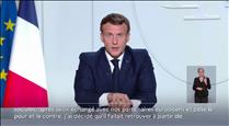 Macron anuncia un nou confinament domiciliari i el tancament de les fronteres exteriors amb la Unió Europea