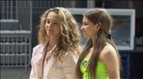 Maria González i Berta Miquel viatgen a Tel Aviv molt motivades per disputar l'Europeu de gimnàstica rítmica 