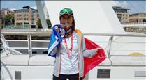 Maria Jesús Martínez, segona de la seva categoria en la primera prova de ciclisme dels Jocs Mundials de trasplantats