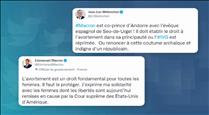 Melenchon demana a Macron que instauri l'avortament a Andorra o dimiteixi com a copríncep