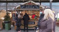 El mercat de Nadal de la capital tanca amb els paradistes satisfets tot i la falta de turistes