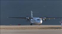 Més de 4.000 passatgers han utilitzat la línia de vol regular entre Andorra - La Seu i Madrid