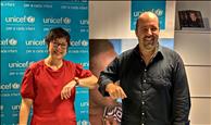 El MoraBanc Andorra lliura 10.000 euros a Unicef i renova la col·laboració un any més