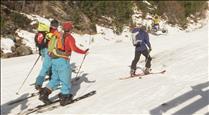 Les muntanyes reben els primers esquiadors