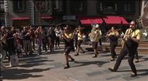 Música al carrer per tancar l'Andorra Sax Fest 