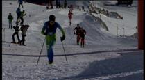 Olm, campió de França cadet d'esquí de muntanya en cursa vertical