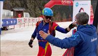 Oriol Olm frega el podi amb un quart lloc a la prova esprint del Campionat del Món d'esquí de muntanya