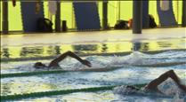 Una part de la selecció alemanya de natació prepara els Jocs Olímpics de Tòquio al Pas de la Casa